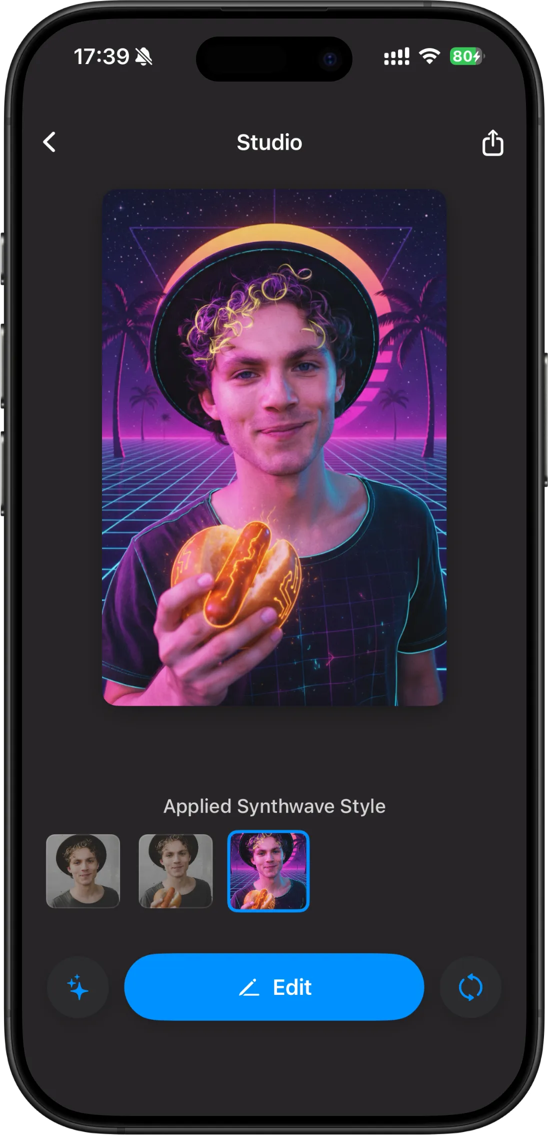 Quickshot App Interface